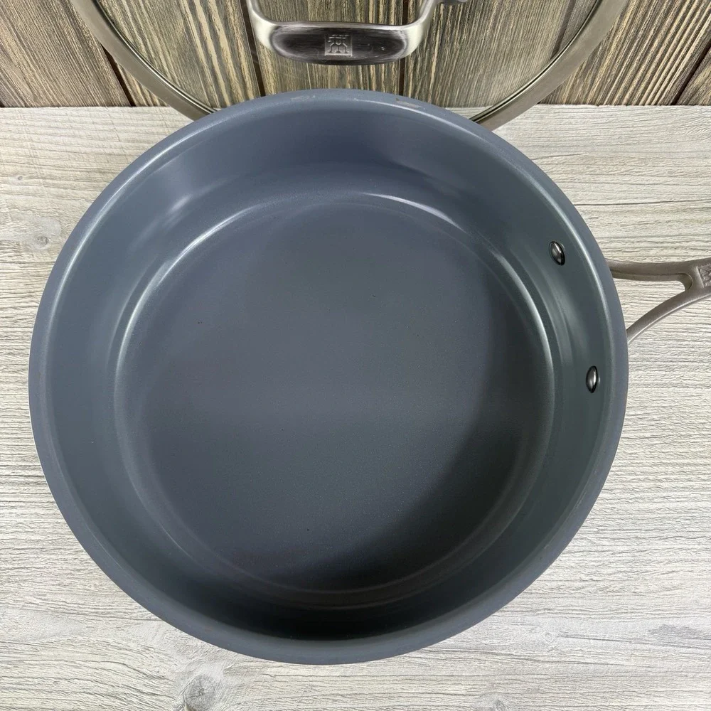 ZWILLING Spirit 3-ply 3-qt Stainless Steel Saute Pan